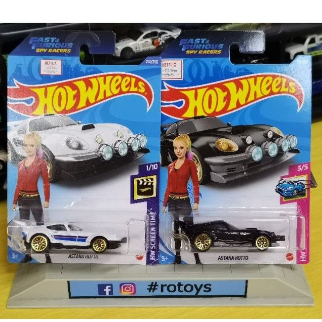 HOT WHEELS ASTANA HOTTO HW SCREEN TIME FAST AND FURIOUS SPY RACERS