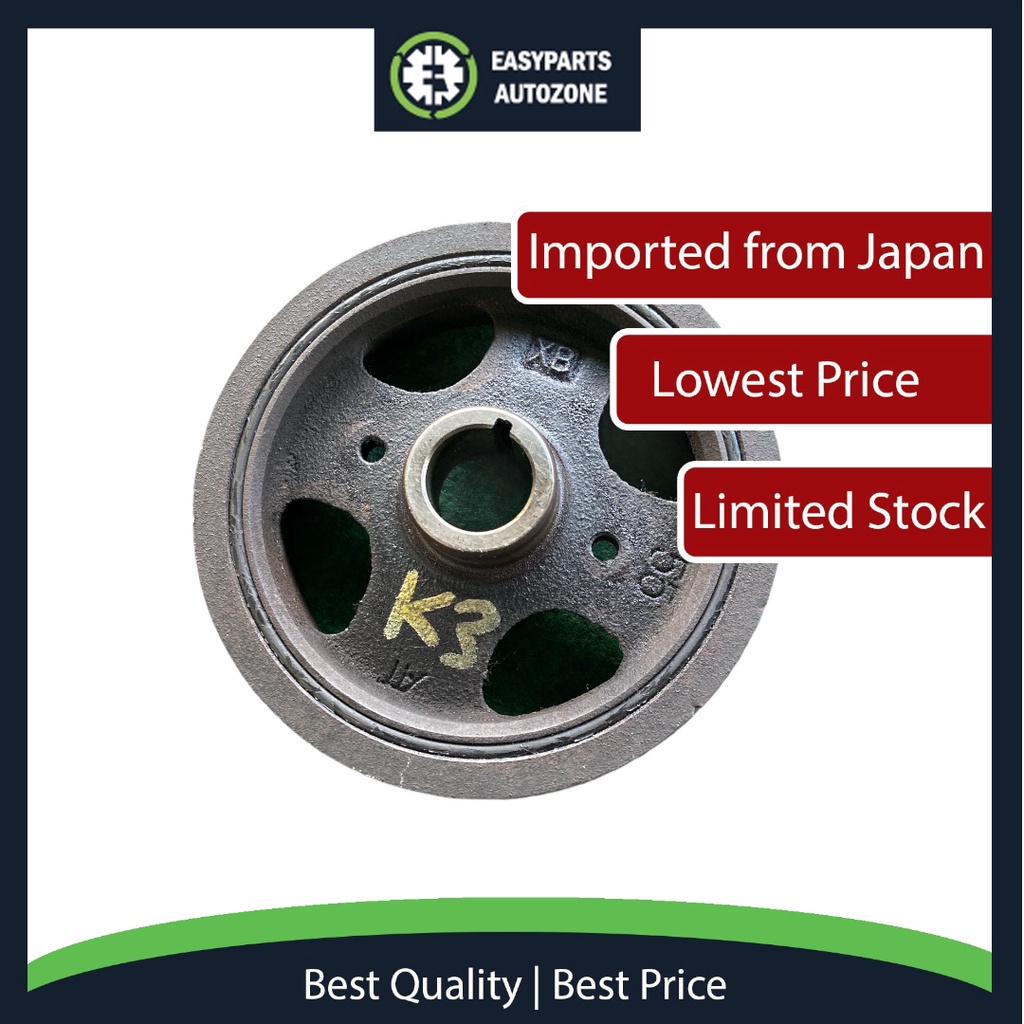 Autozone Perodua Myvi Alza k3 3sz 1.3 1.5 Crankshaft Pulley 4pk 6pk