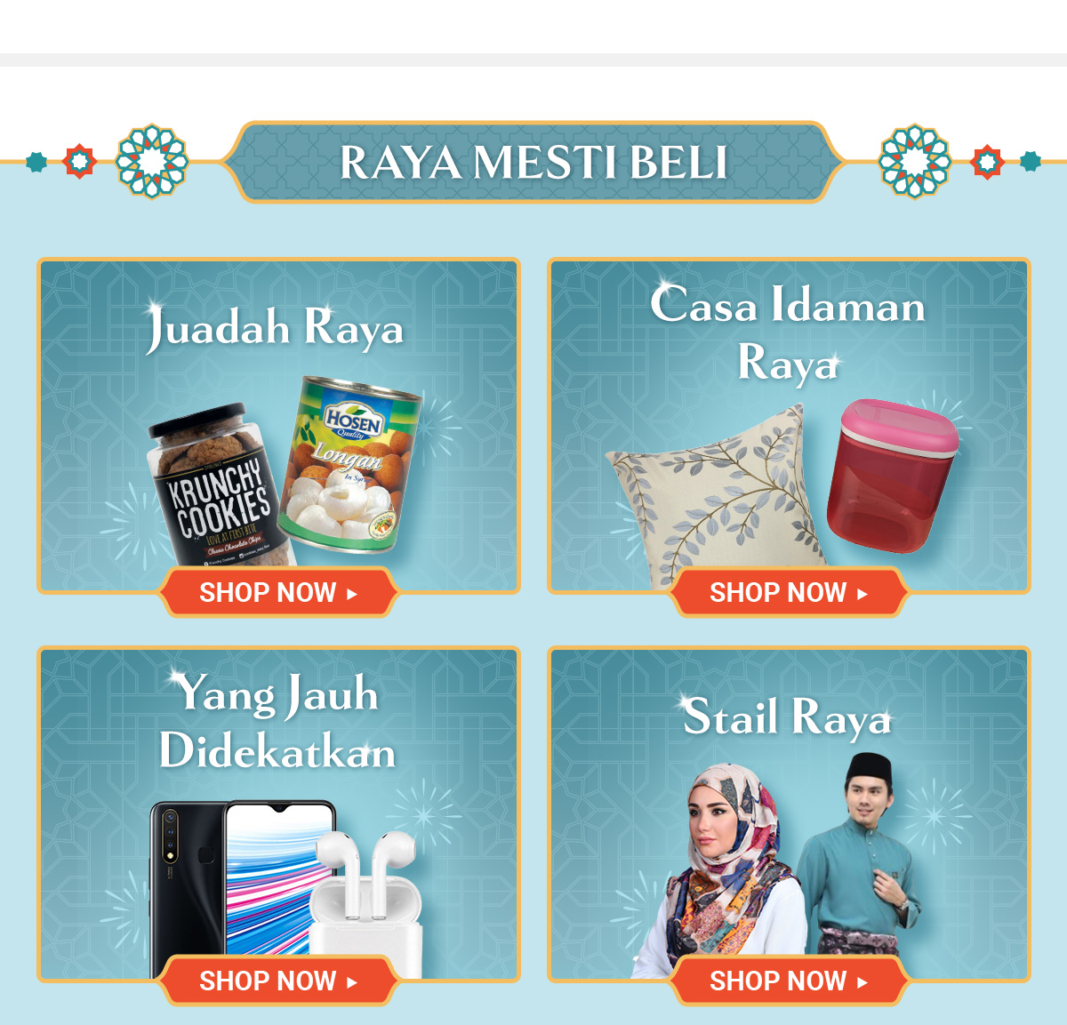 Raya Sale 2020, Daily RM10 Essentials Deals & RM19 Free Shipping