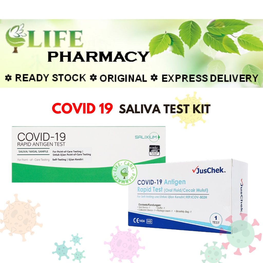 *READY STOCK* 100% ORIGINAL [MDA APPROVED] Covid-19 Saliva/Nasal Self ...