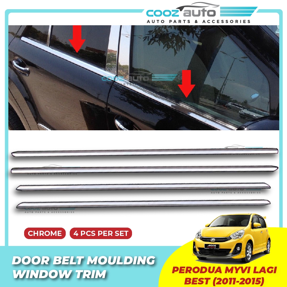 Myvi chrome shop door lining