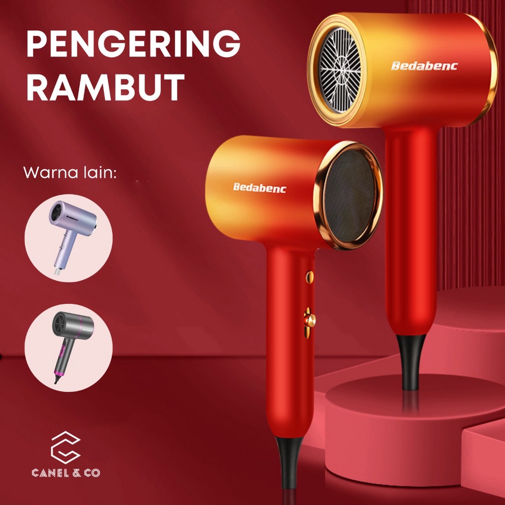 CANEL&CO Malaysia 3 pin Plug Big Wind Blue Ray Ionic Tech 2200 Hair