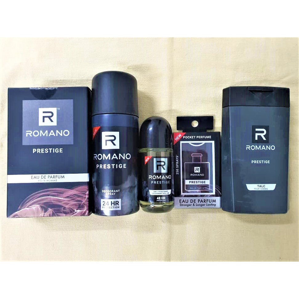 Romano Perfume Set Lelaki Men |Minyak Wangi Lelaki Perfume Gift