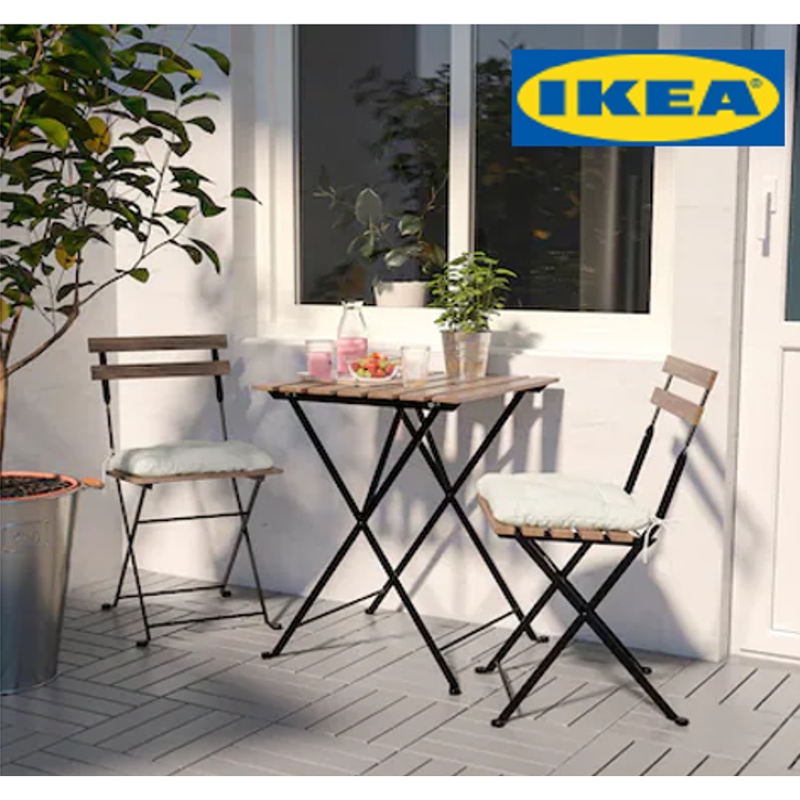 KERUSI PALLET IKEA KERUSI IKEA IKEA TARNO IKEA TARNO Chair outdoor foldable black light brown stained Shopee Malaysia