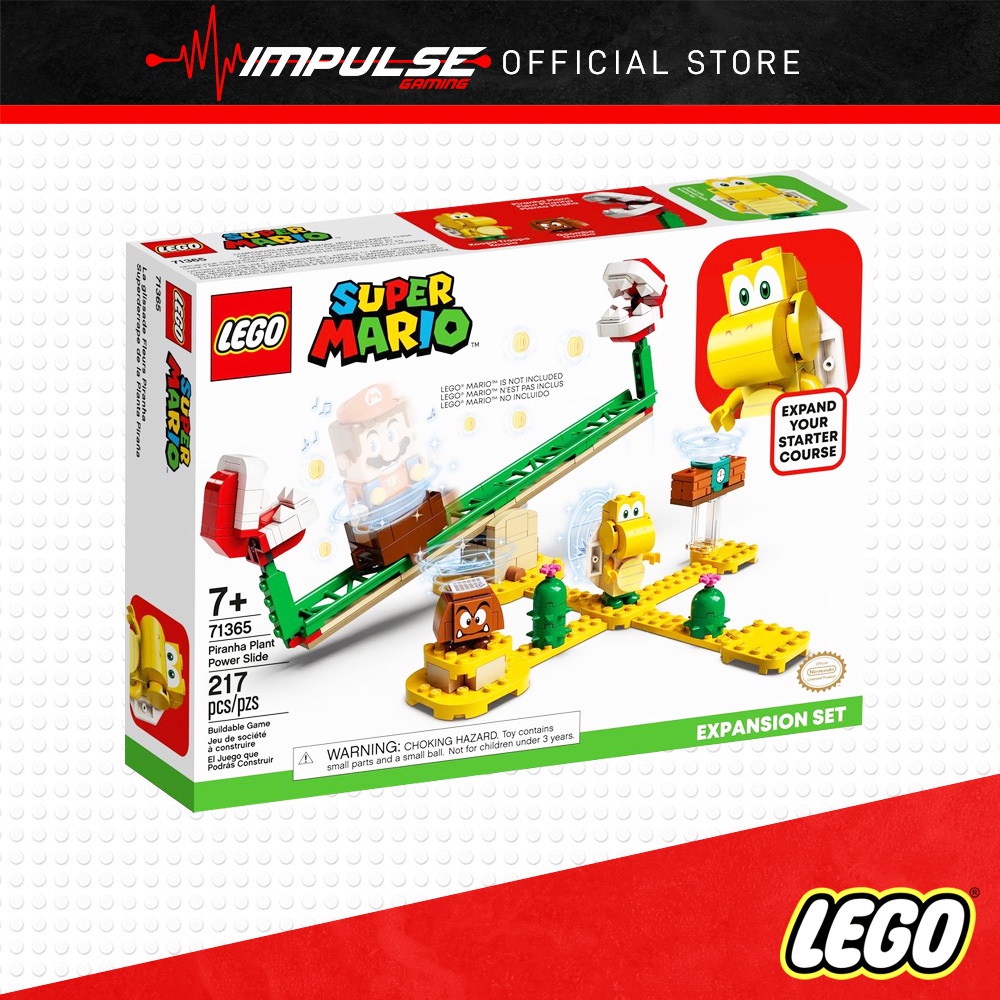 Piranha plant slide discount lego