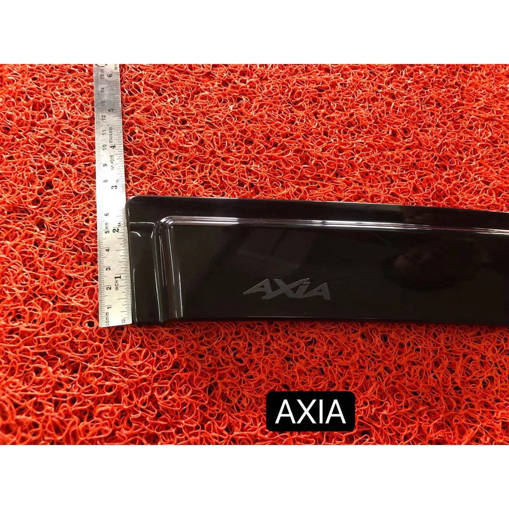 Perodua Axia Injection Door Visor With Axia Logo Air Press Car Window ...