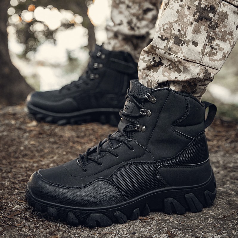 (Size: 39-47) Sport Army Men's Tactical Boots Desert Outdoor Hiking ...