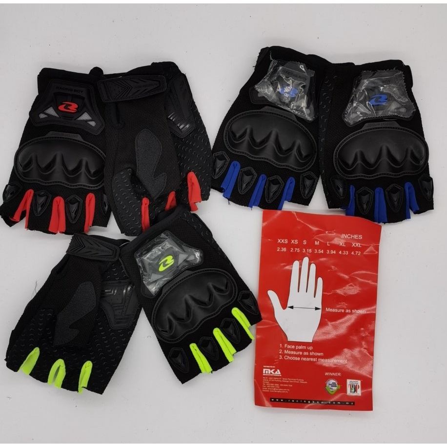 Racing store boy glove