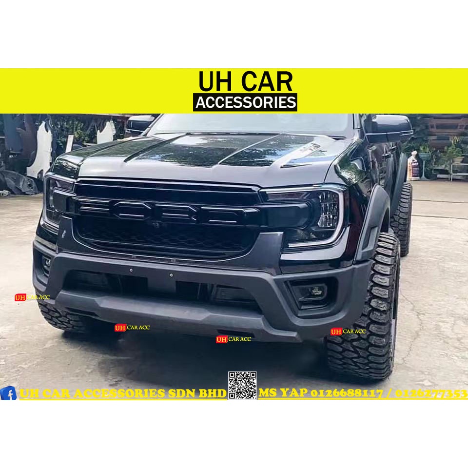 Ford ranger t9 bumper skirt fender arch flare 7 - Car Accessories & Parts  for sale in Setapak, Kuala Lumpur