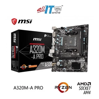MSI AMD A320M-A PRO mATX AM4 Motheboard