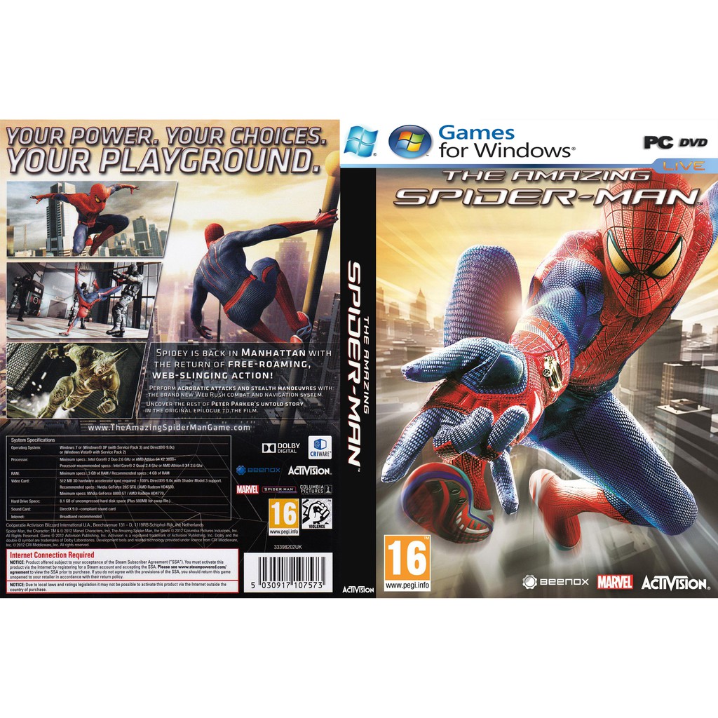 The Amazing Spider-Man PC GAME | Shopee Malaysia