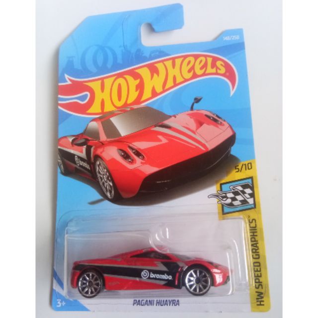 Hot Wheels 2019 Pagani Huayra Hw Speed Graphics Shopee Malaysia 8847