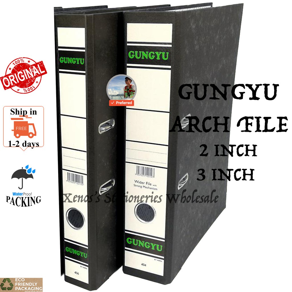 GUNGYU ARCH FILE 2 INCH / GUNGYU ARCH FILE 3 INCH (READY STOCK