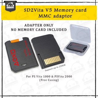PS Vita 1000 2000 SD2VITA V5.0 Game Card to Micro TF Memory Card Adapter For
