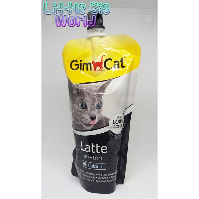 GimCat Latte Readily Served Milk for Cat Kitten Susu Segera Gantian Susu Ibu Kucing 200ml Shopee Malaysia