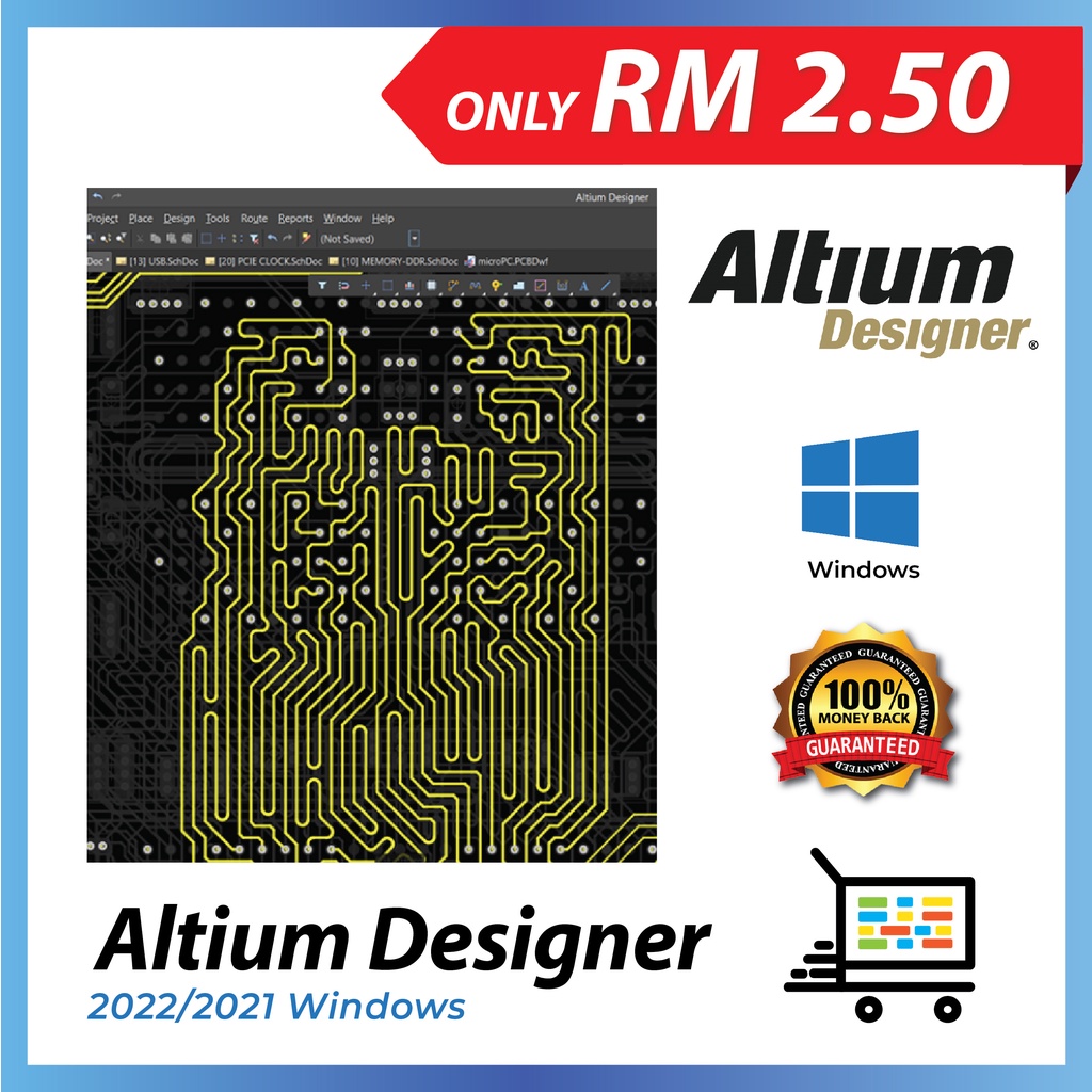 Altium Designer 2022 V22.6.1 | Full Version | Windows Software 100% ...