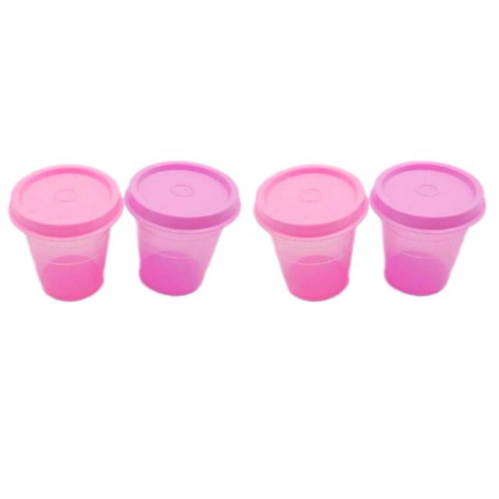 Tupperware Midget 80ml pink/ purple mini food conatiner | Shopee Malaysia