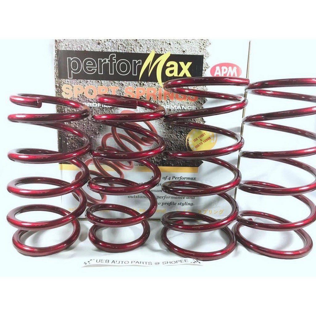 Perodua Viva APM Performax Original Sport Coil Spring Set Lowered