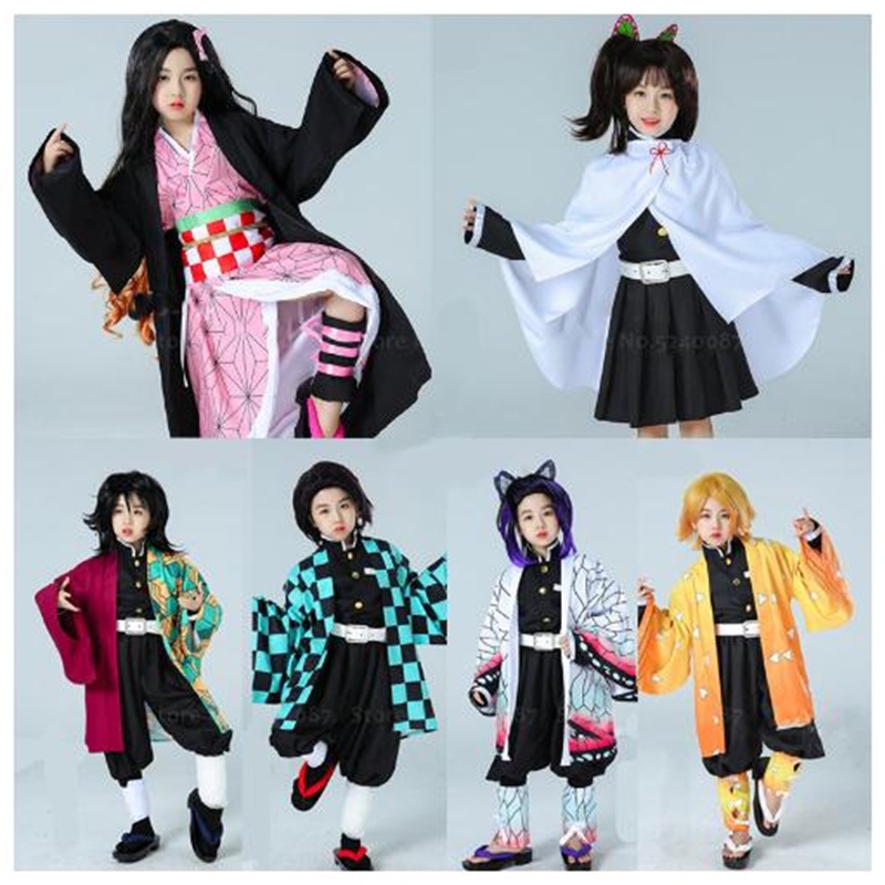  YuDanae Disfraz de anime para niños, disfraz de cosplay para  Halloween, fiesta de anime de Comic Con para niños pequeños (S) (para  altura de 41.3 a 45.3 pulgadas) : Ropa, Zapatos