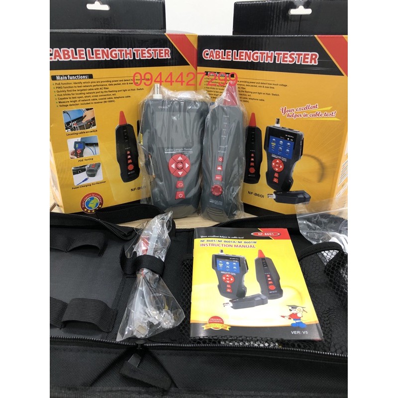 Network cable tester NOYAFA NF8601 Shopee Malaysia