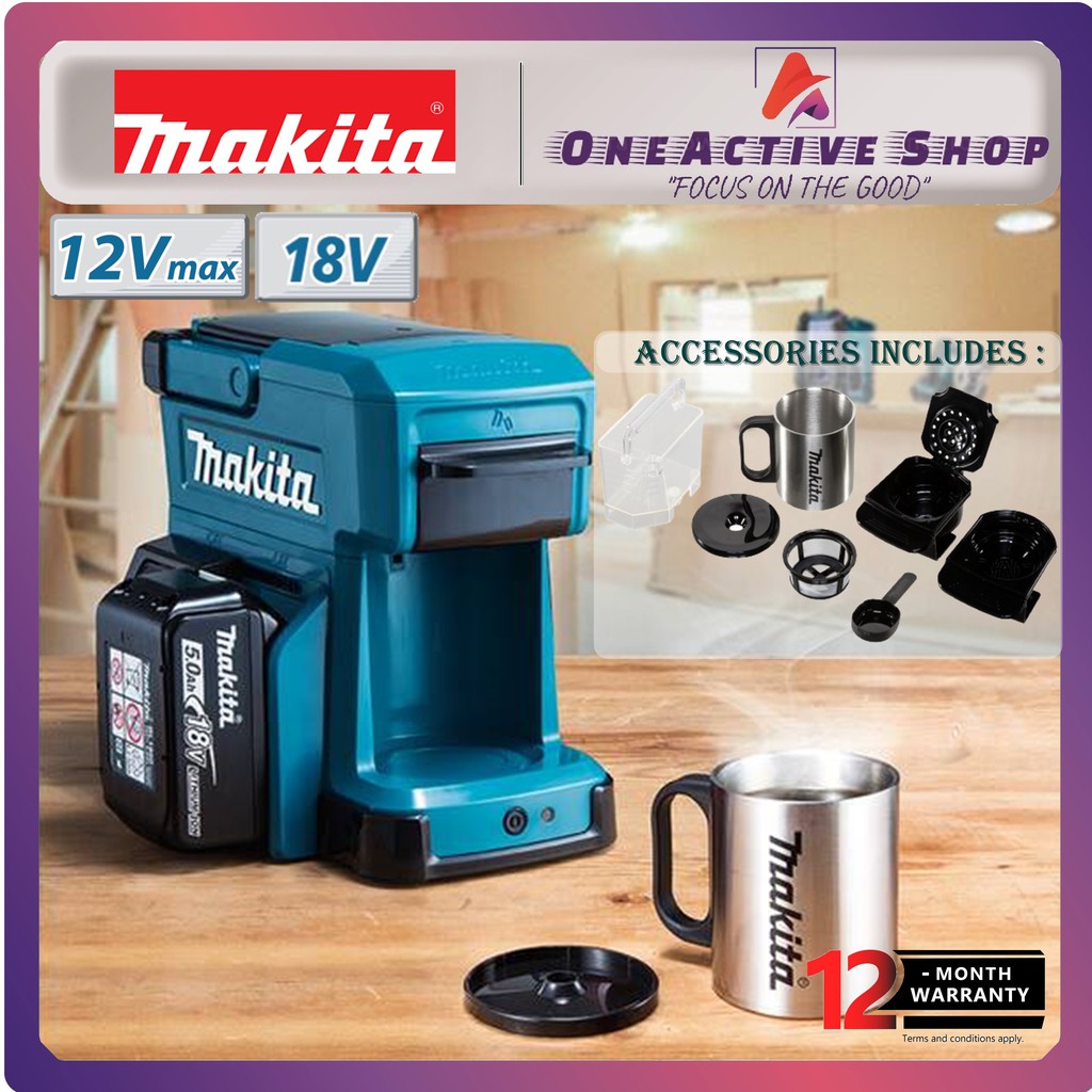 Makita cordless coffee discount machine