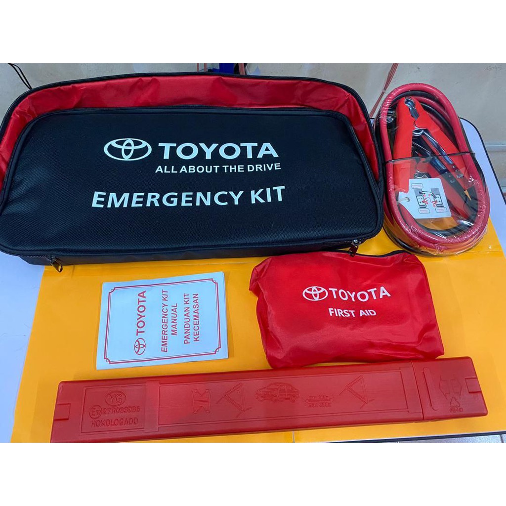 Genuine TOYOTA Emergency Kit Shopee Malaysia