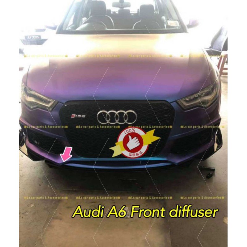 Front Side Skirt Rear Protection Deflector Diffuser Bumper Lip Guard ...