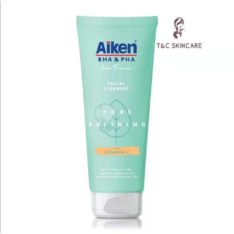 Aiken Bha Pha Pore Refine Cleanser 100g | Shopee Malaysia