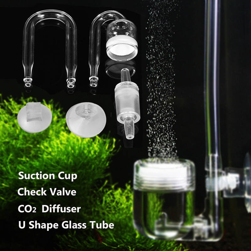 Curved Pipe For Pump Hose U Shaped Glass Tube Bend For Aquarium Co2 ...