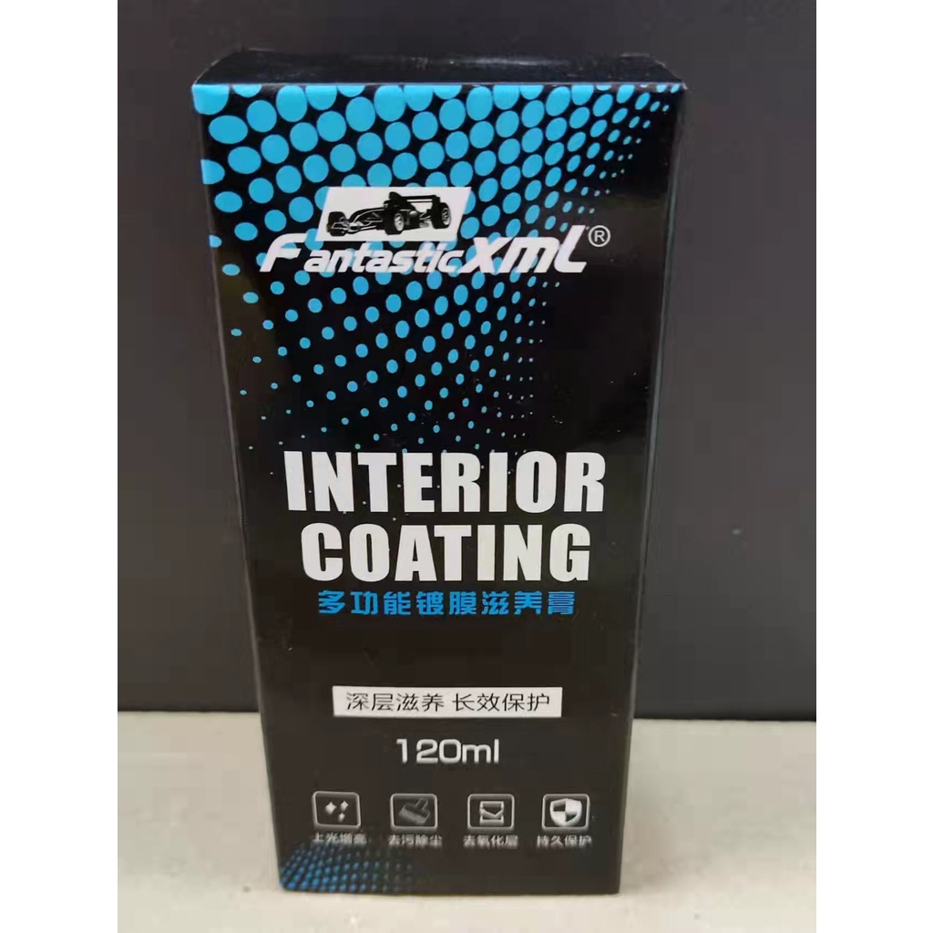 Fantastic XML Interior Car Coating 120ML Leather Plastic Renovated