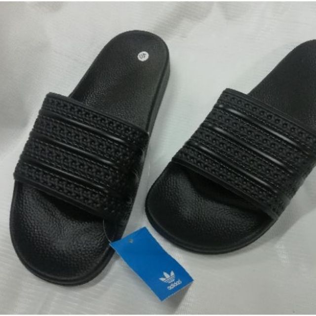 Adidas adilette 2024 all black