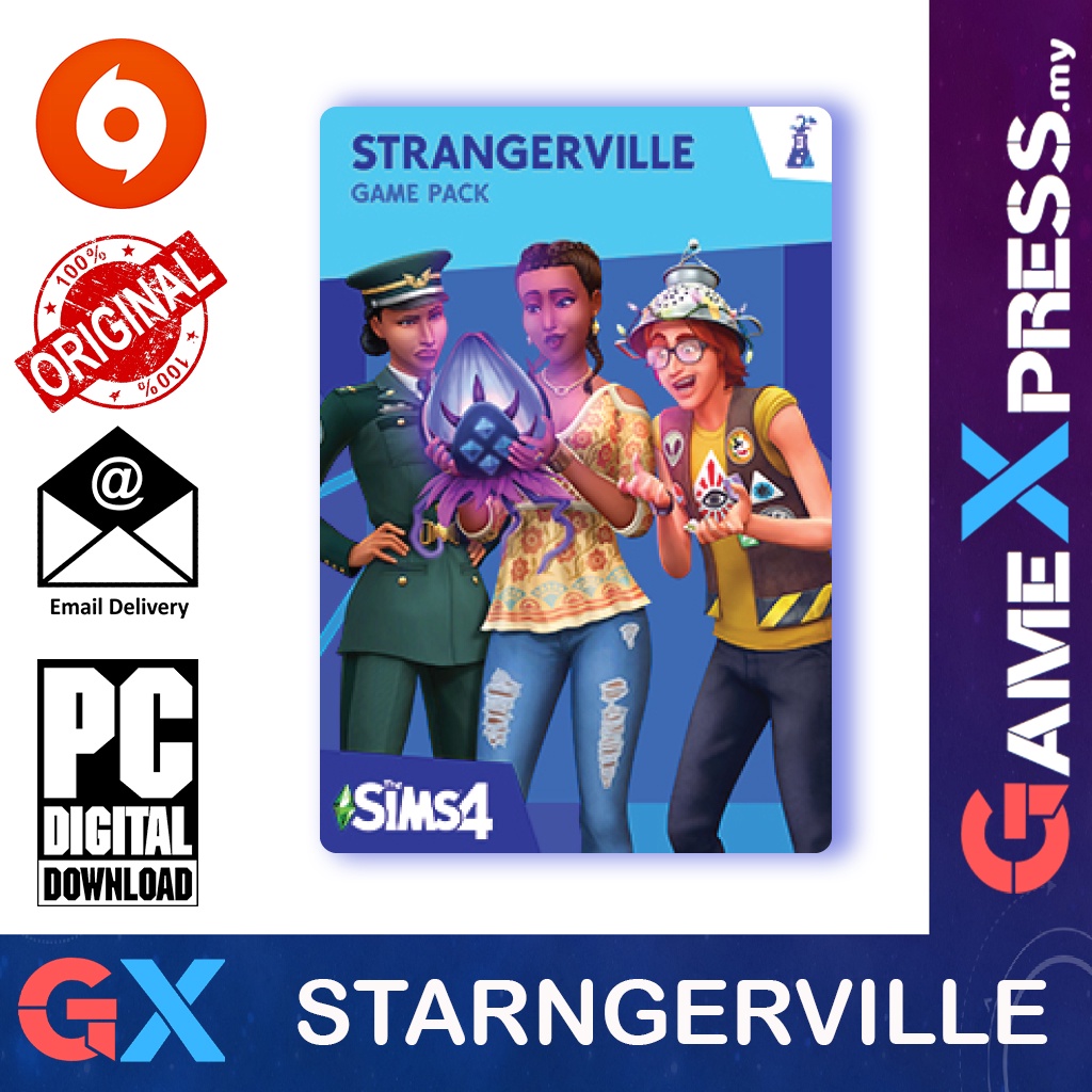The Sims 4 Strangerville PC Game Origin Platform | Shopee Malaysia
