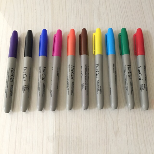 🛍🛒 Permanent Marker Pen / Color Ink Pen (1ea) | Shopee Malaysia