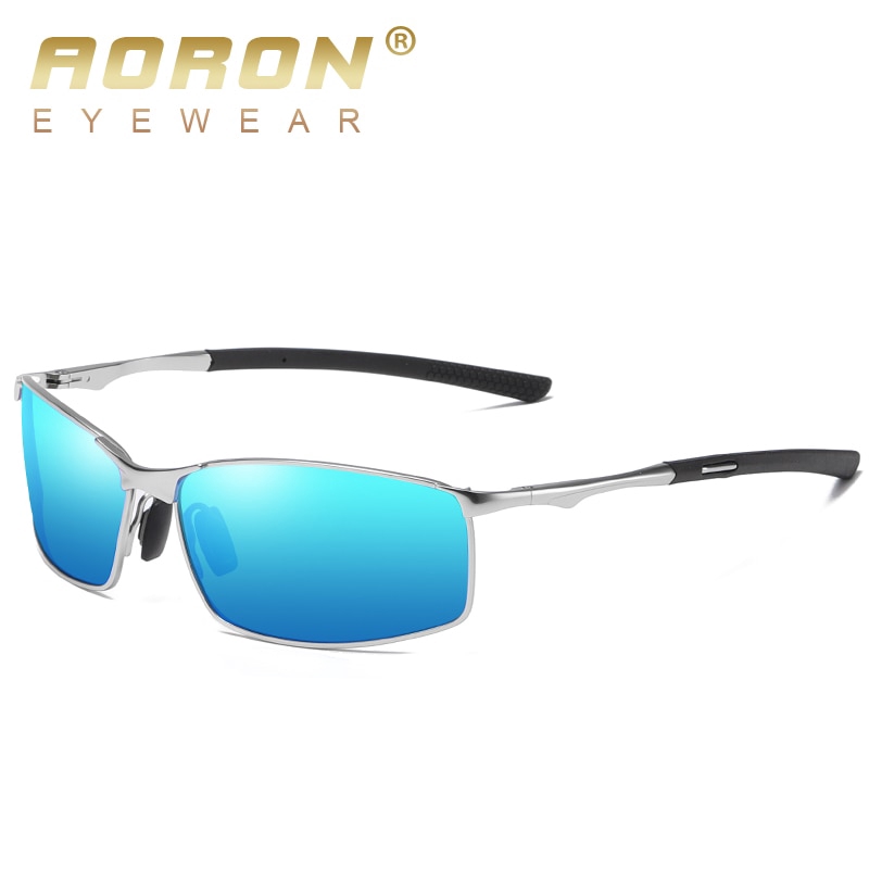 Aoron 2019 Mens Polarized Sunglasses for Sports Outdoor Driving Sunglasses Men Metal Frame Sun Glasses Shopee Malaysia