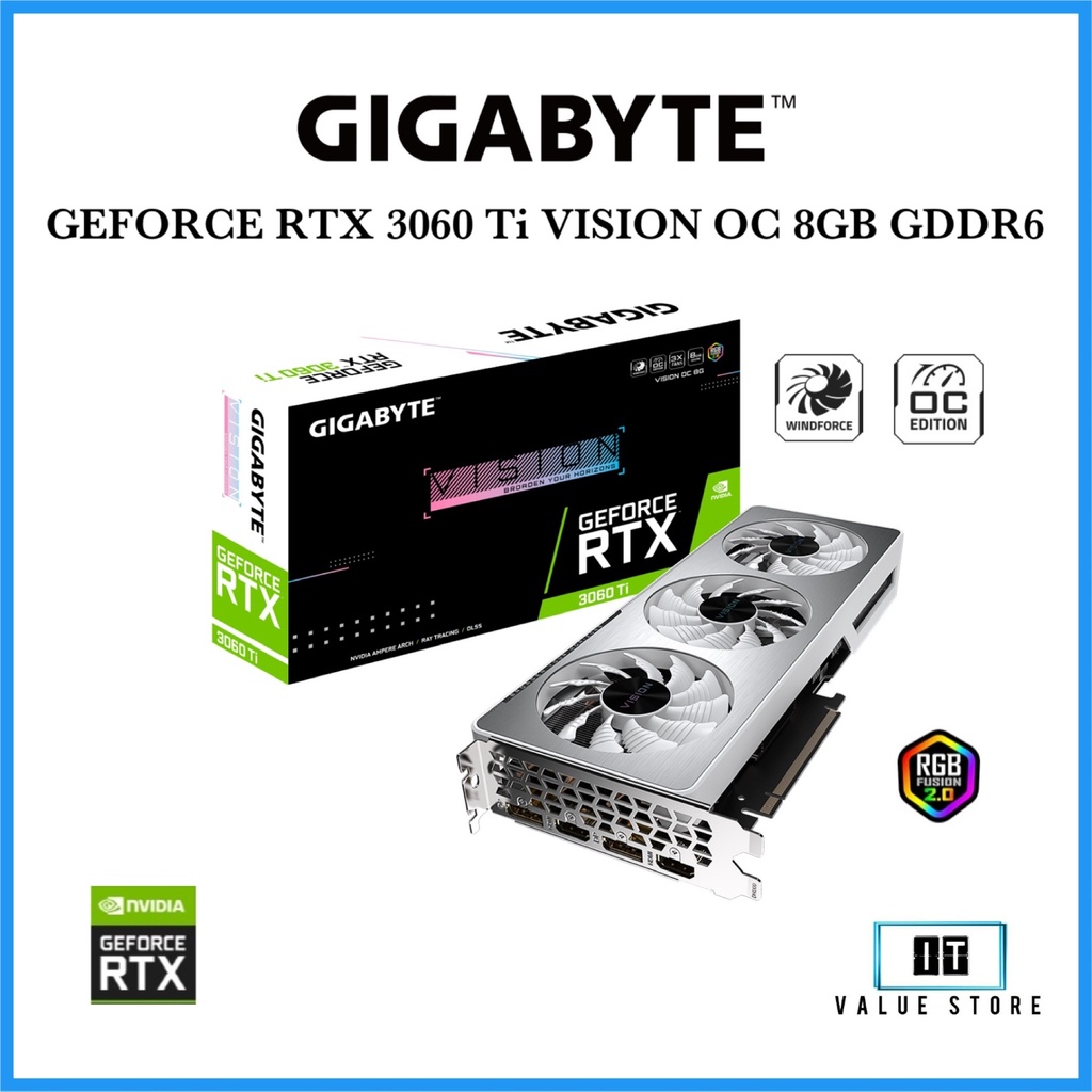 Gigabyte geforce rtx best sale 3060 ti vision oc