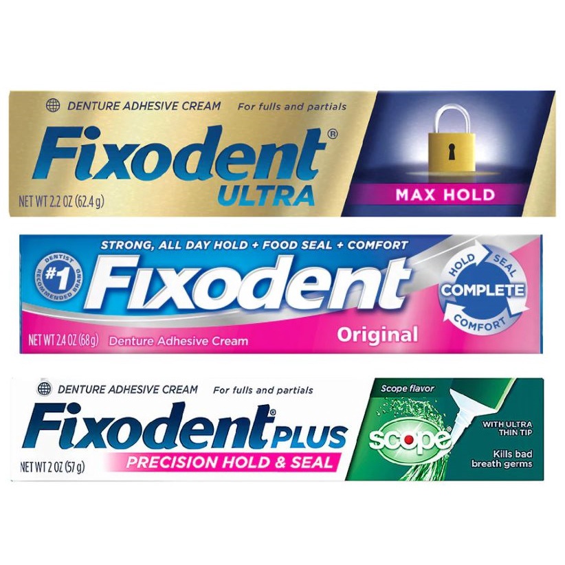 [ Iimono ] Fixodent Complete Original Ultra Max Hold Denture Adhesive