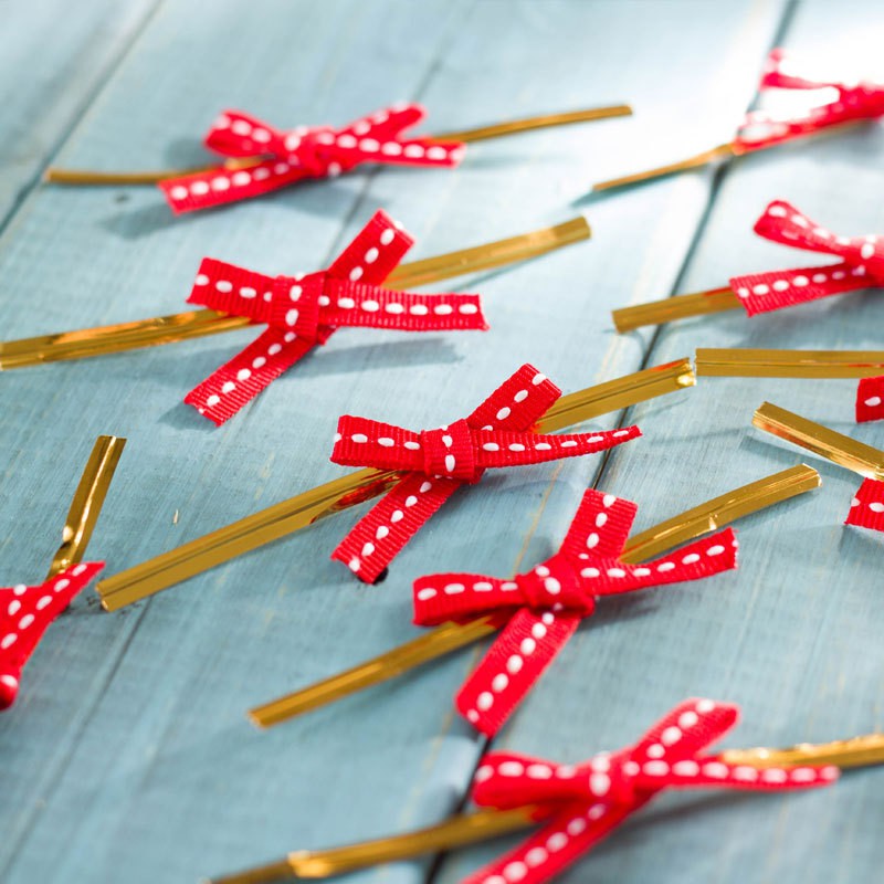 Ribbon twist tie cookies lollipops bakery packing 20pcs pack isomalt ...