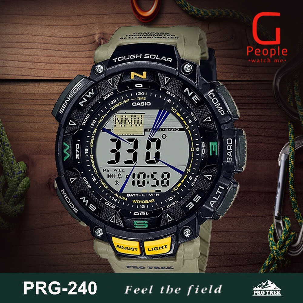 CASIO PRO TREK PRG 240 5DR PRG 240 5D PRG 240 5 PRG 240 WATCH 100 ORIGINAL Shopee Malaysia