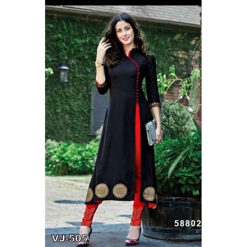 Black and hotsell red punjabi dress