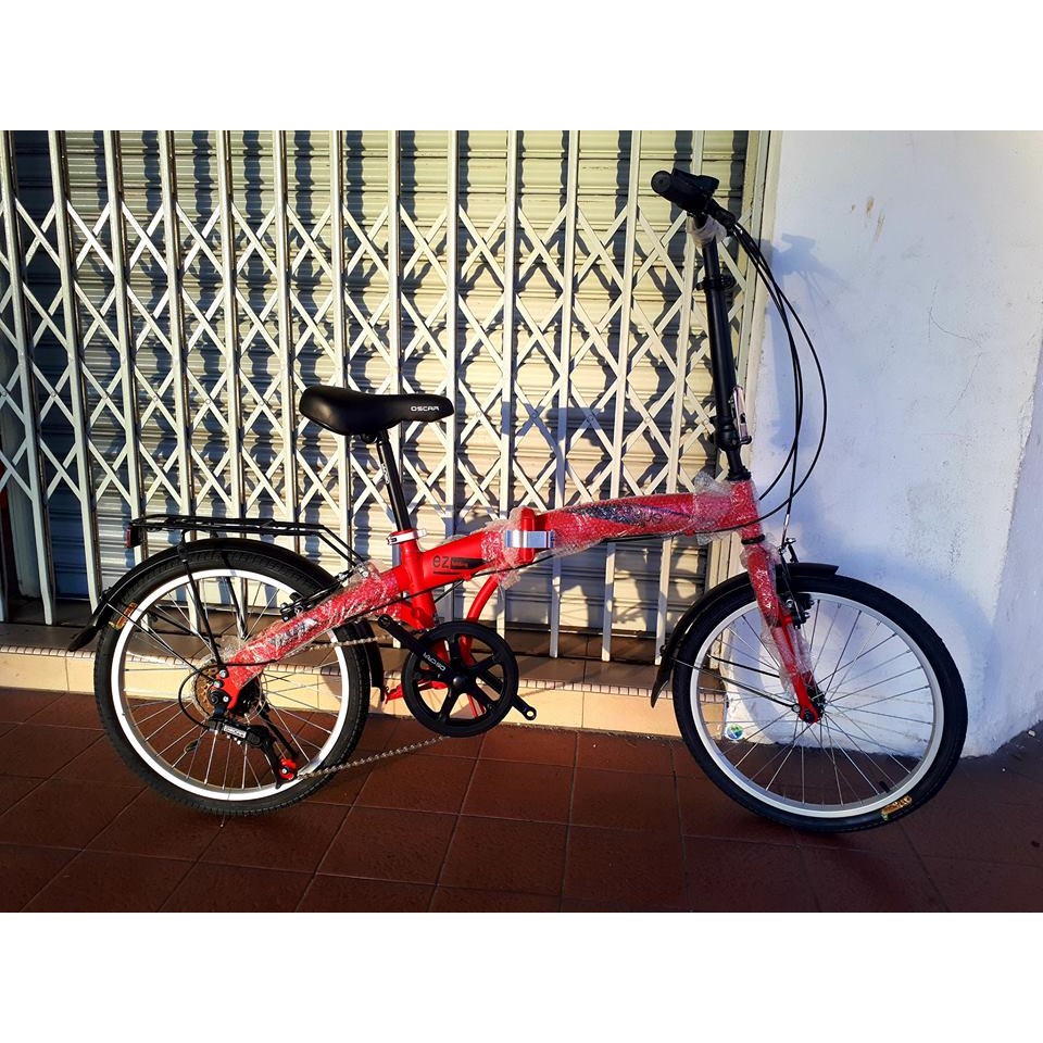 FOLDING BIKE 6SP 20INCH OSCAR (VOGUE )BASIKAL LIPAT 6SPEED !! | Shopee  Malaysia