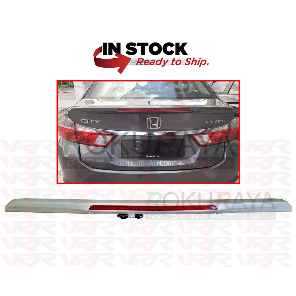 Honda City GM6 6th Gen (2014) ABS Plastic (2017 OEM Style) Rear Wing ...
