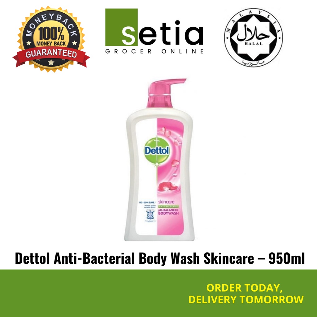 Dettol AntiBacterial Body Wash Skincare 950ml Shopee Malaysia