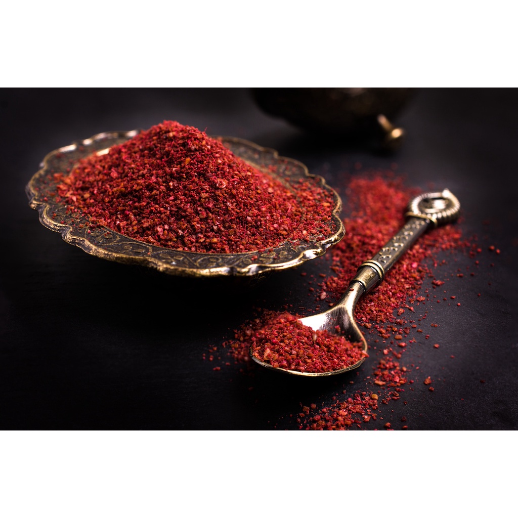 (HALAL) 100% SUMAC ORIGINAL TURKI SERBUK ASLI PURE TURKISH SUMAC POWDER ...