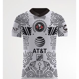 New Club America Third Jersey 2021, America Nike Aztec Design Alternate Kit  White