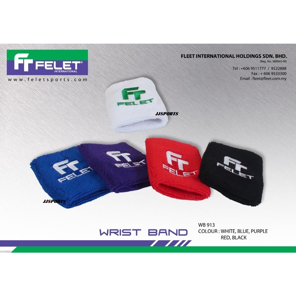 FELET Badminton Wrist Band (Original) Shopee Malaysia