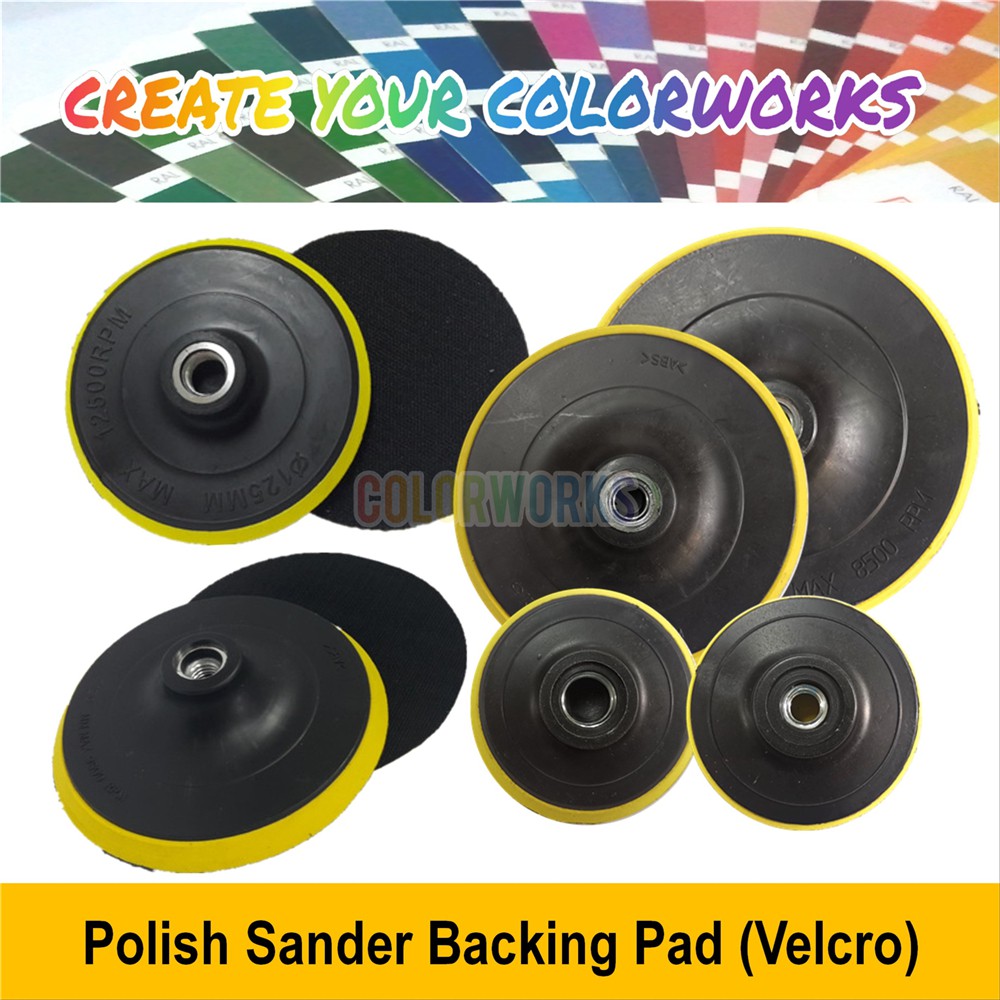 3 inch 75mm Polishing Pad Backing Pad Sanding Pad Pads For Polishing ...
