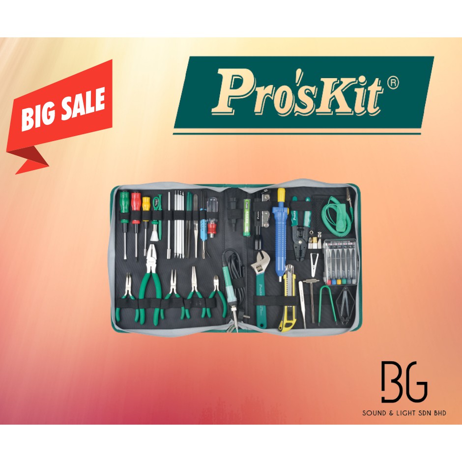 Proskit Pk B Technician S Tool Kit Shopee Malaysia