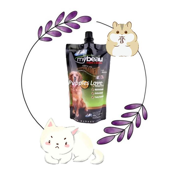 MYBEAU Vitamin & Mineral Oil Supplement For Cats and Dogs (300ml