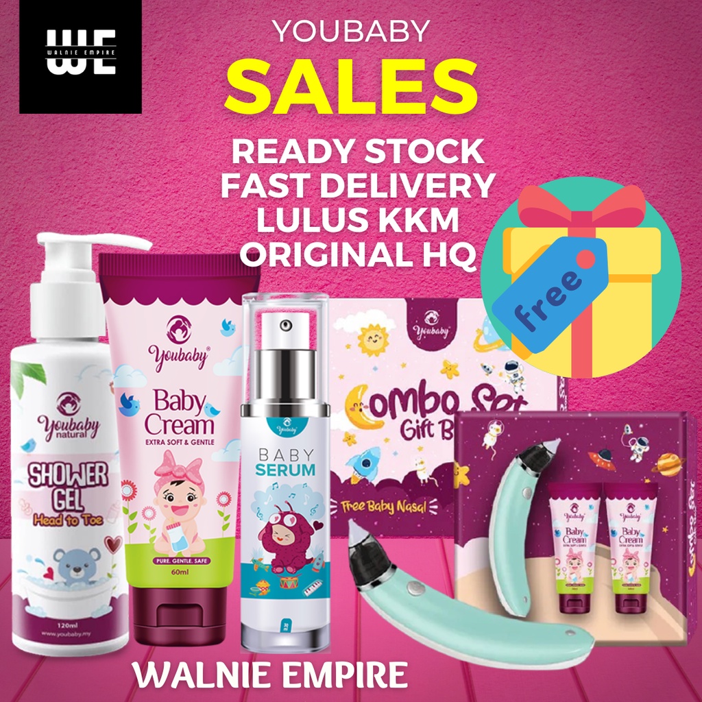 YOUBABY CREAM ORIGINAL HQ UBAT KAHAK BABY KRIM BATUK SELSEMA EZCEMA