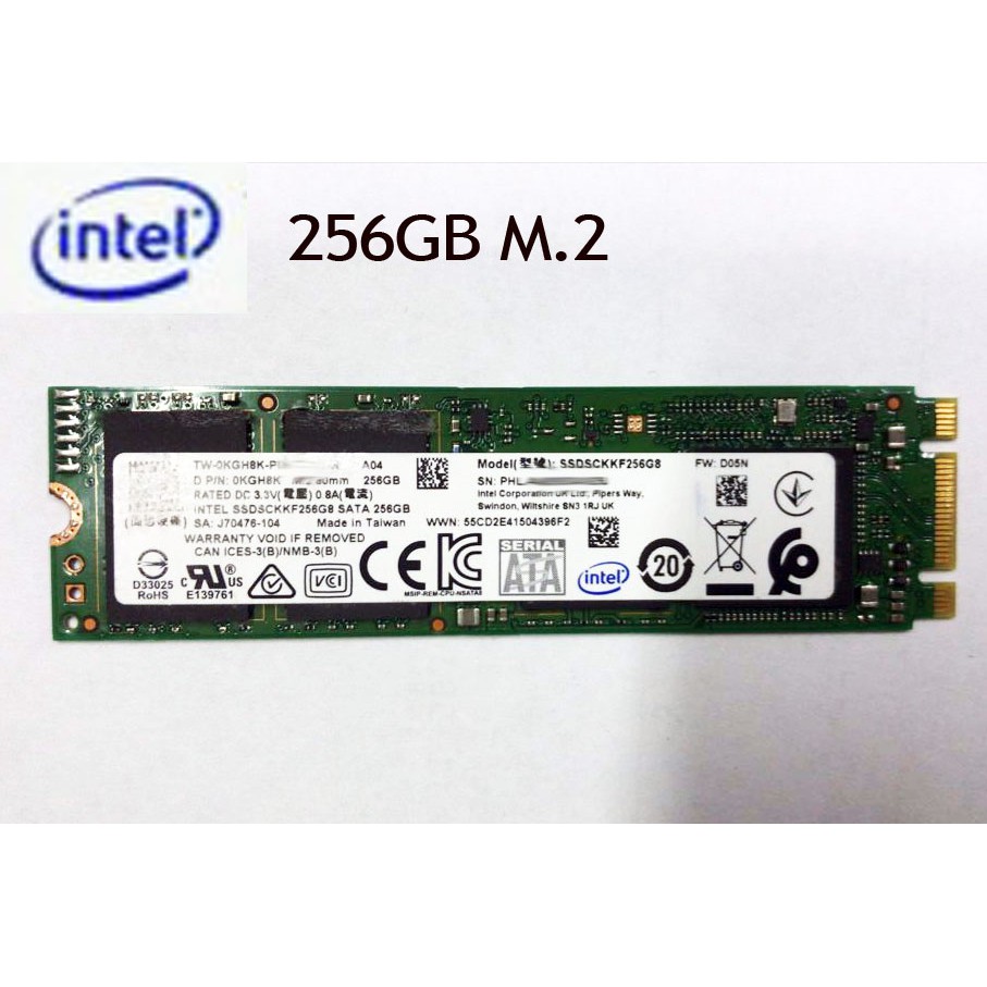 Intel ssdsckkf256g8 deals